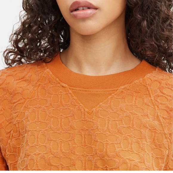 EUC Coach Sun Faded Signature Sweatshirt - Picture 2 of 9